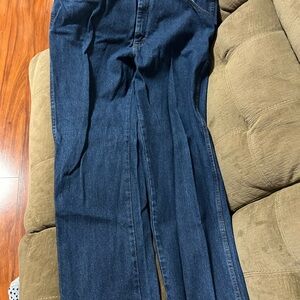 Rustler Men's Dark Blue Straight Jeans